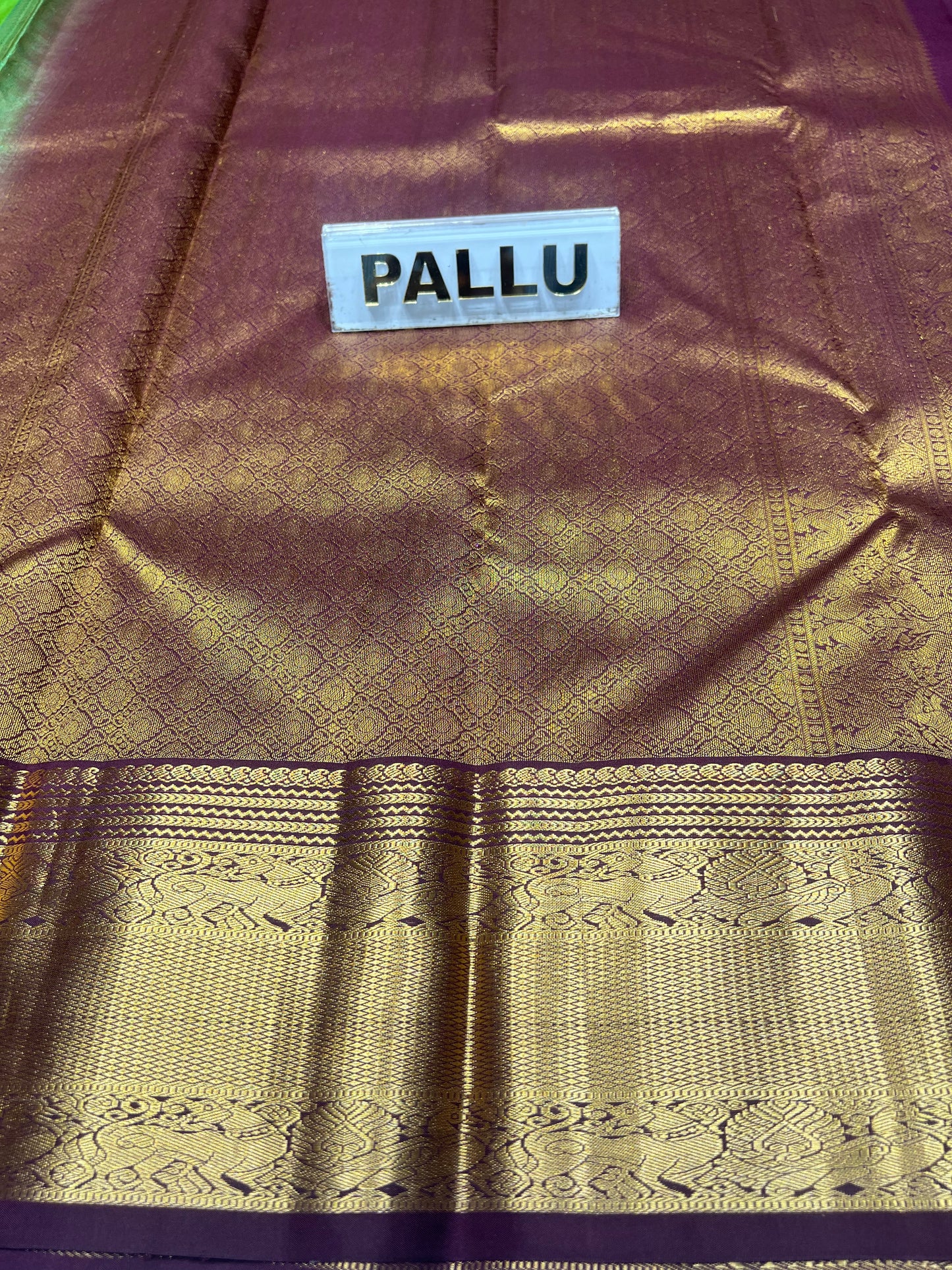 Pure Kanchipuram Silk Saree.