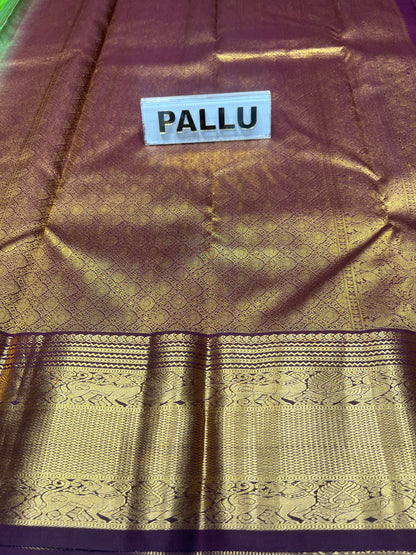 Pure Kanchipuram Silk Saree.