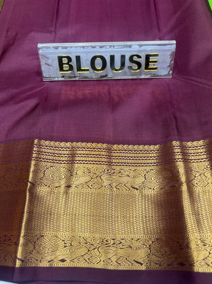 Pure Kanchipuram Silk Saree.