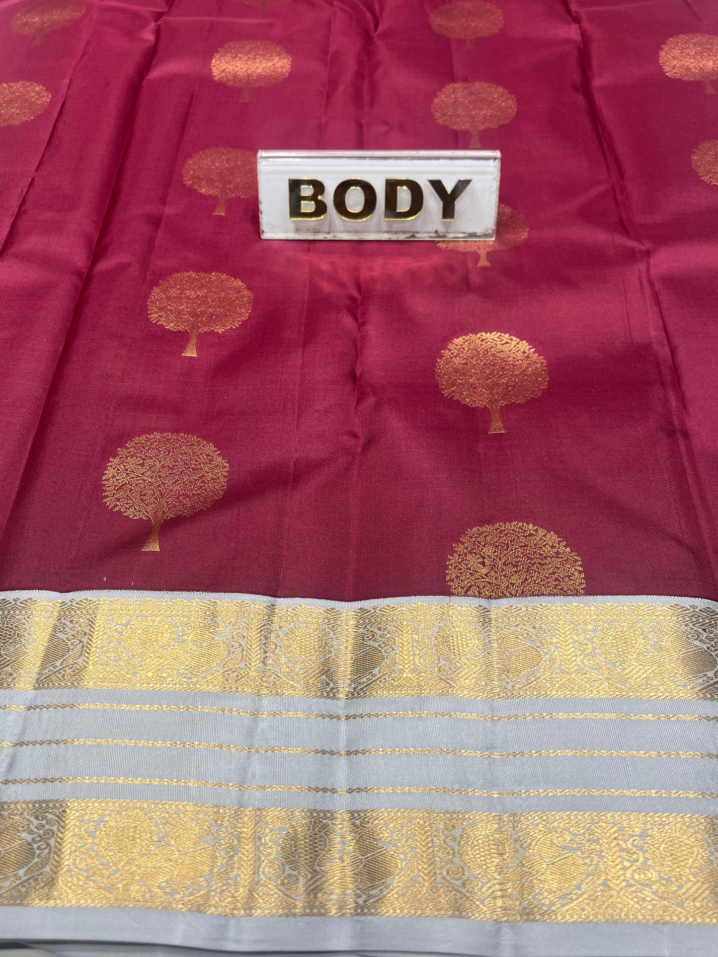 Pure Kanchipuram Silk Saree.