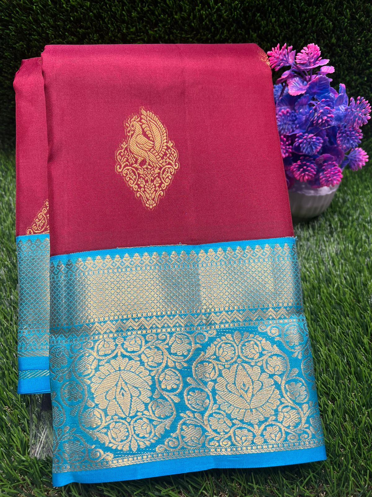 Pure Kanchipuram Silk Saree