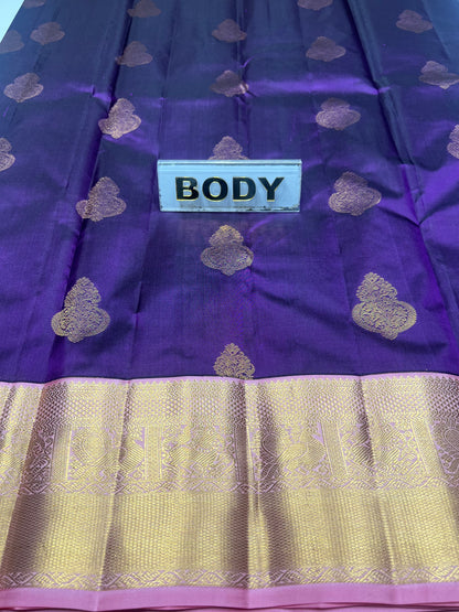 Pure Kanchipuram Silk Saree.