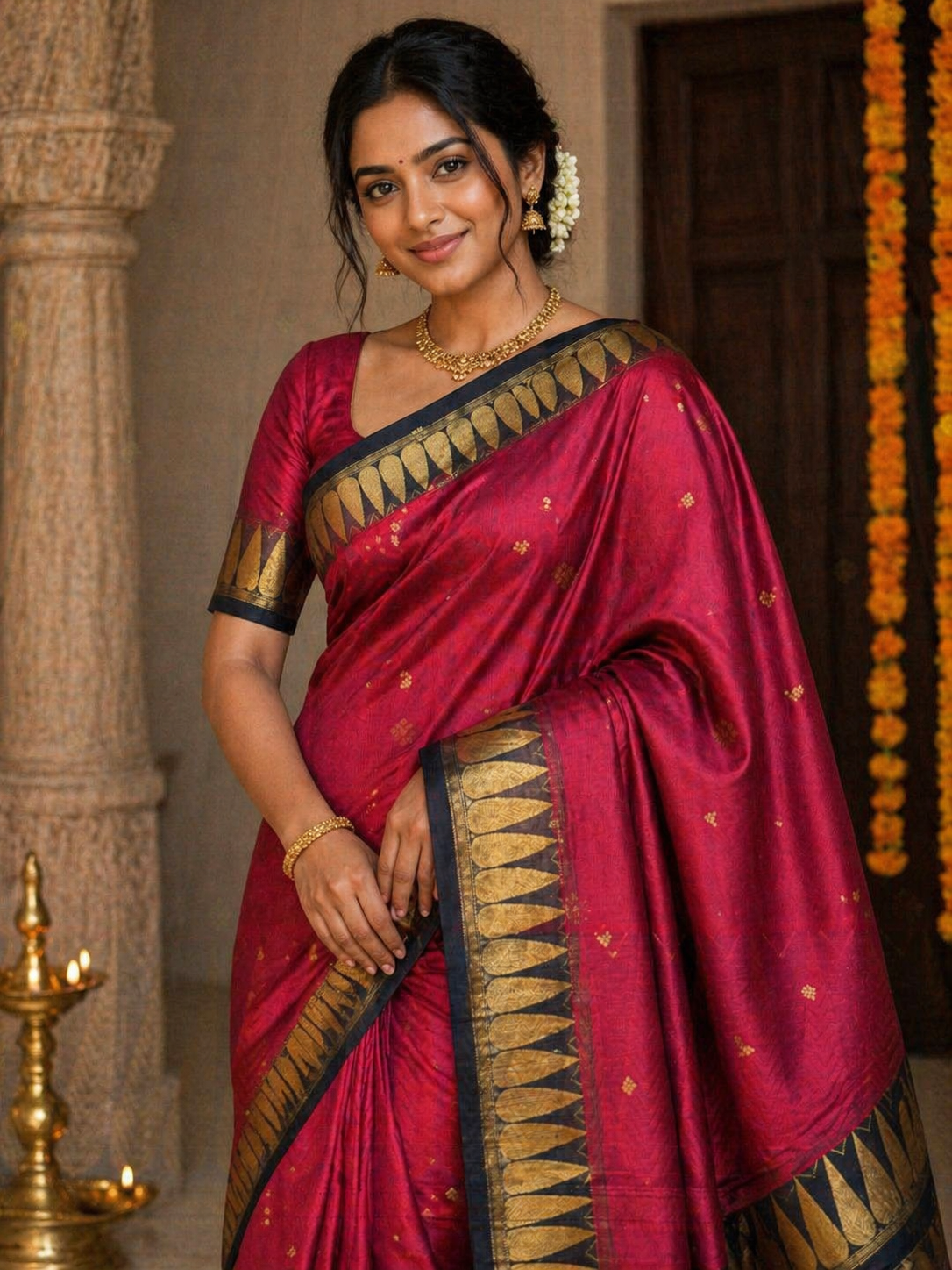 Pure Kanchipuram Silk Saree