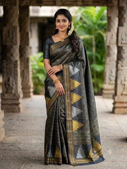 Pure Kanchipuram Silk Saree