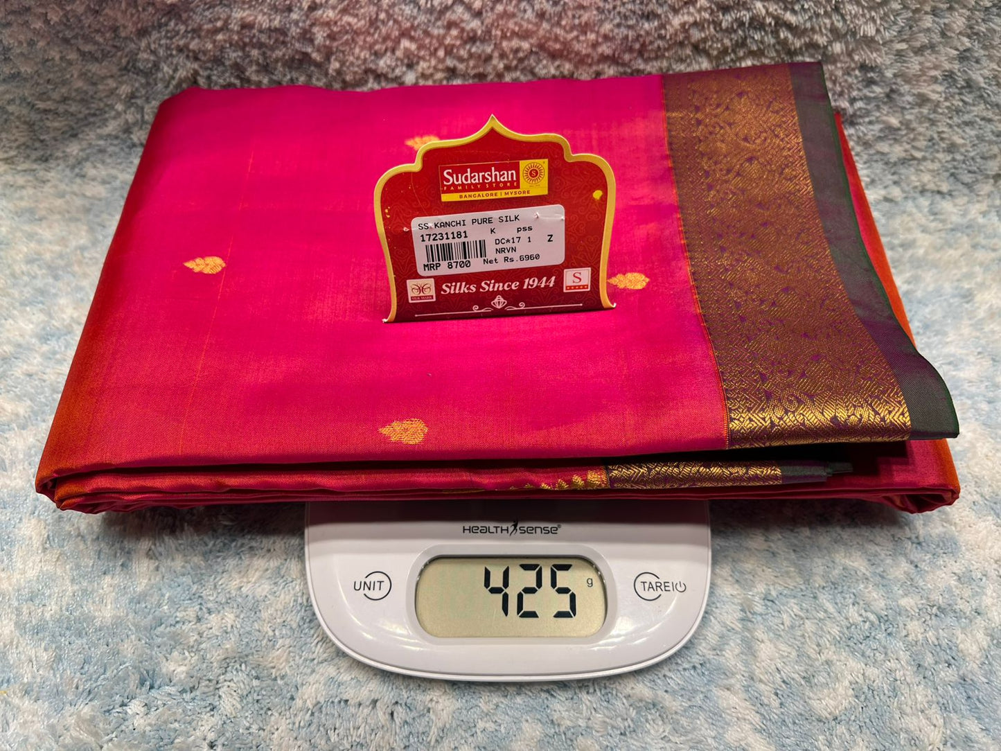 Pure Kanchipuram Silk Saree