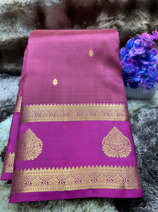 Pure Kanchipuram Silk Saree.