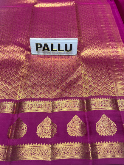 Pure Kanchipuram Silk Saree.