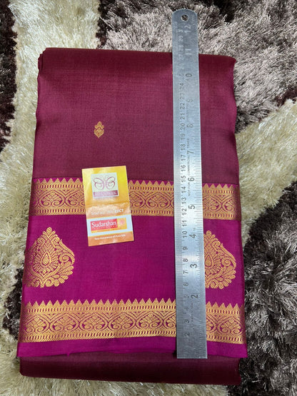 Pure Kanchipuram Silk Saree.