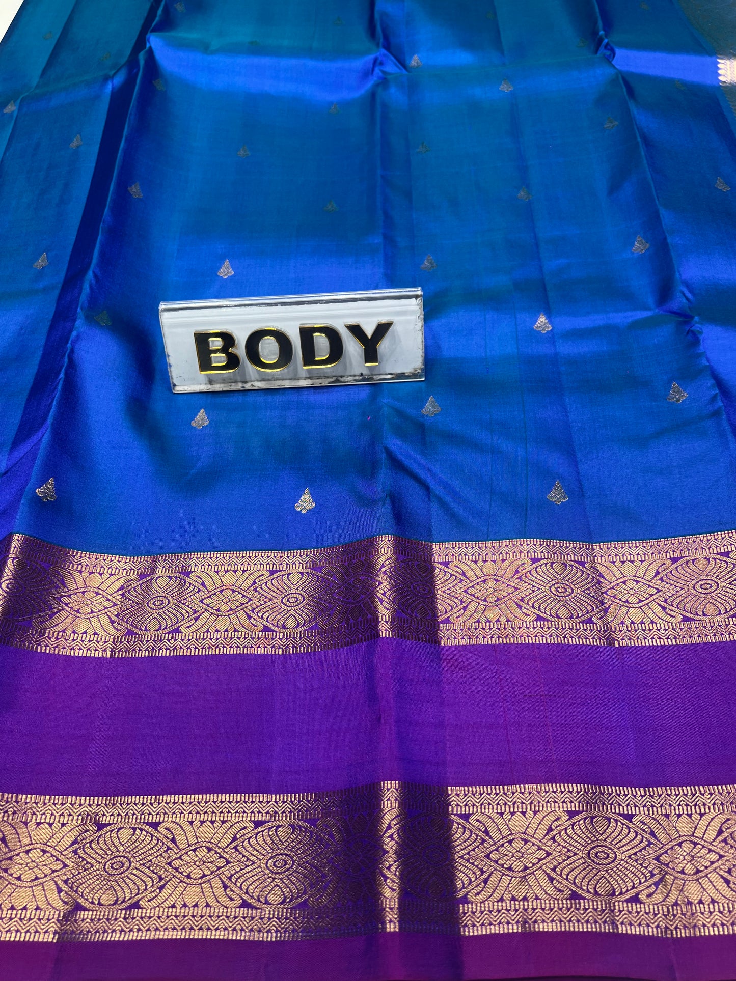 Pure Kanchipuram Silk Saree.