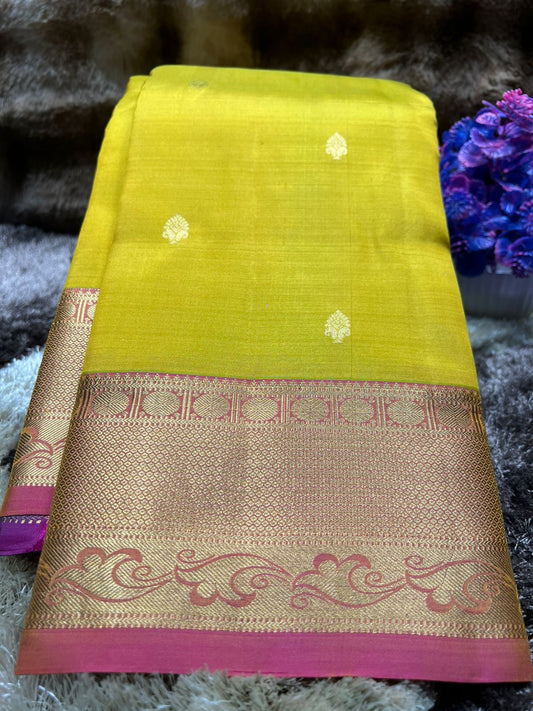 Pure Kanchipuram Silk Saree.