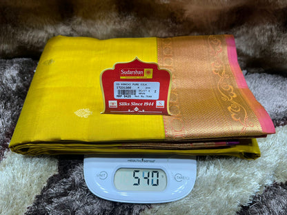 Pure Kanchipuram Silk Saree.