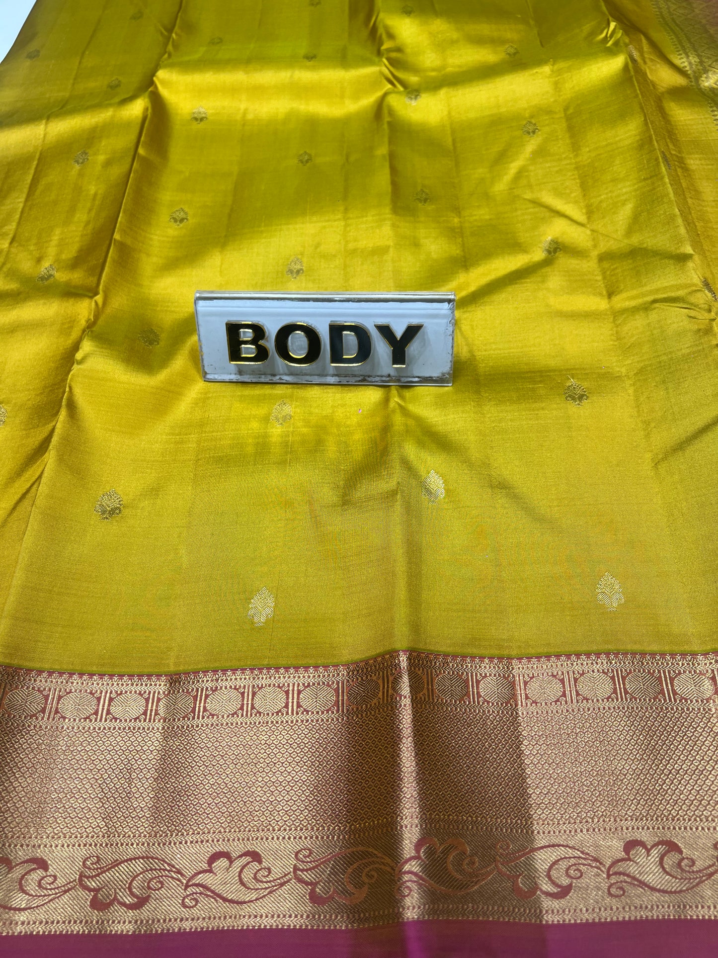 Pure Kanchipuram Silk Saree.