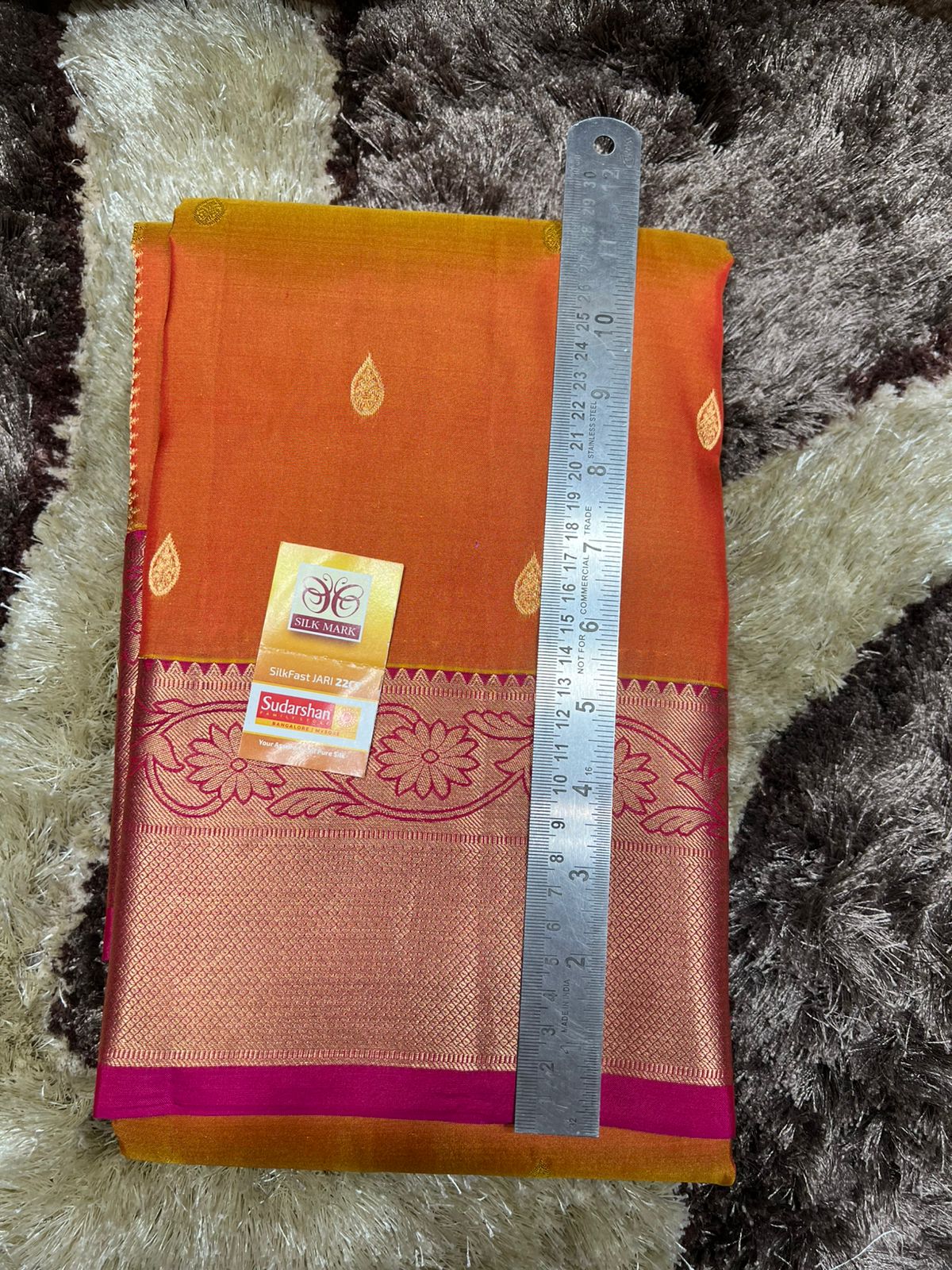 Pure Kanchipuram Silk Saree.