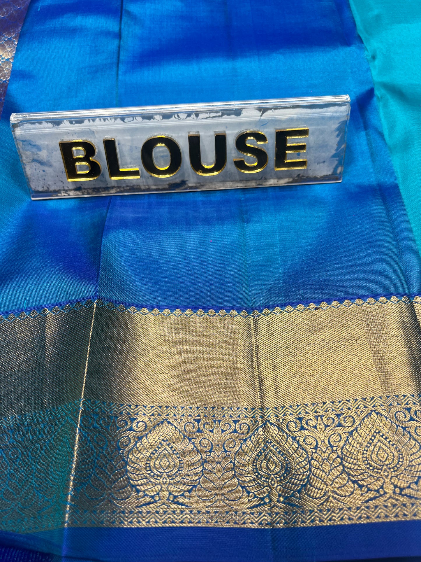 Pure Kanchipuram Silk Saree.