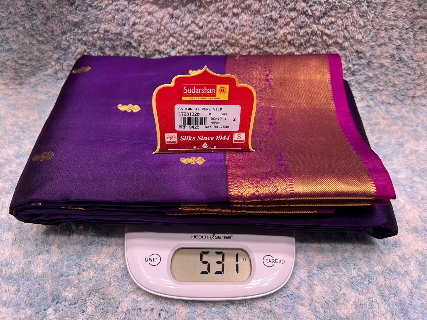 Pure Kanchipuram Silk Saree