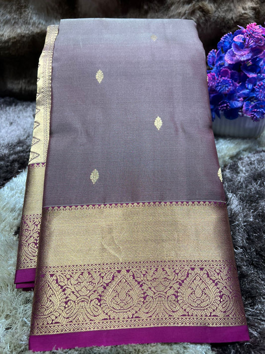 Pure Kanchipuram Silk Saree.