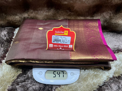 Pure Kanchipuram Silk Saree.