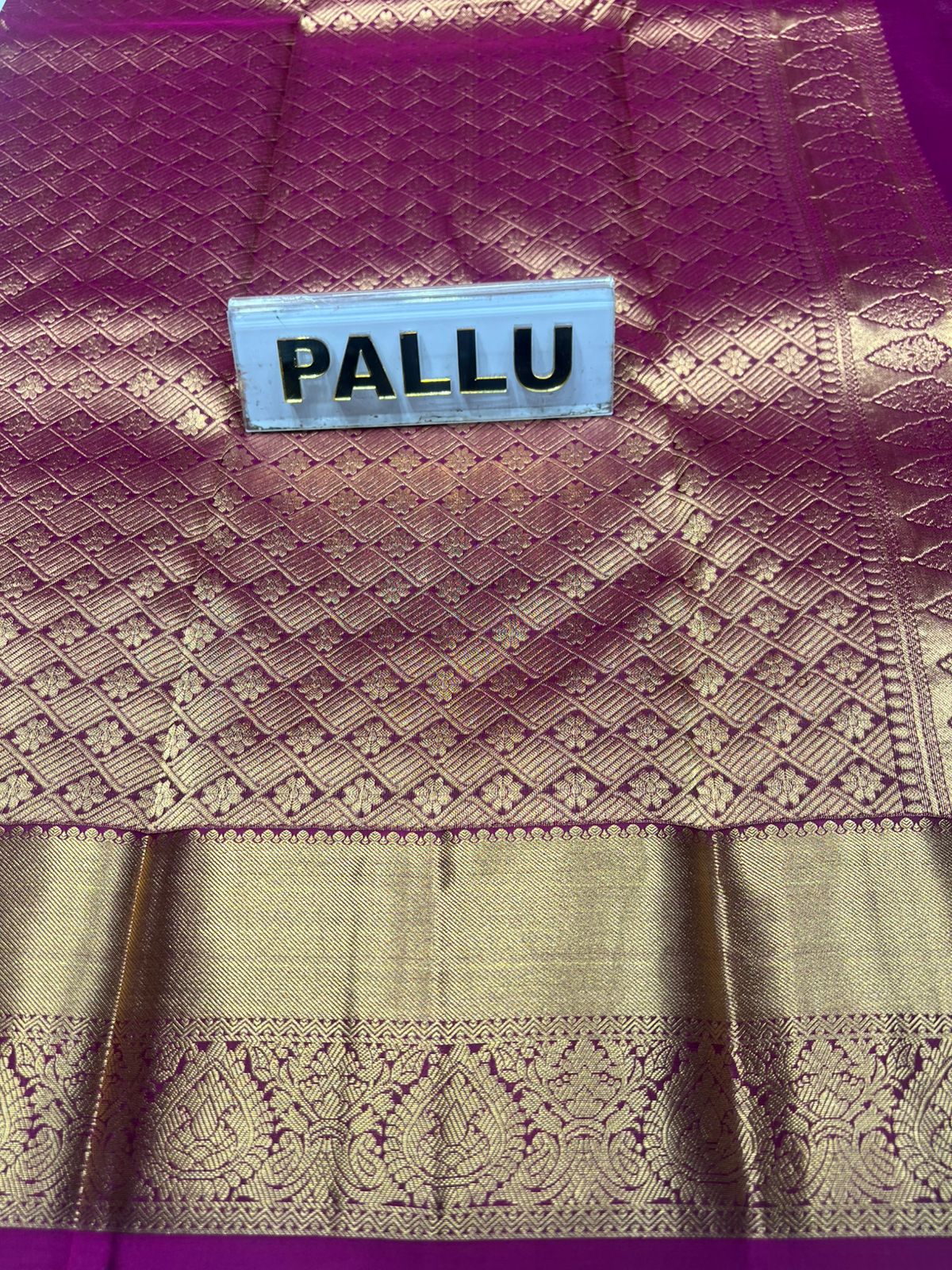 Pure Kanchipuram Silk Saree.