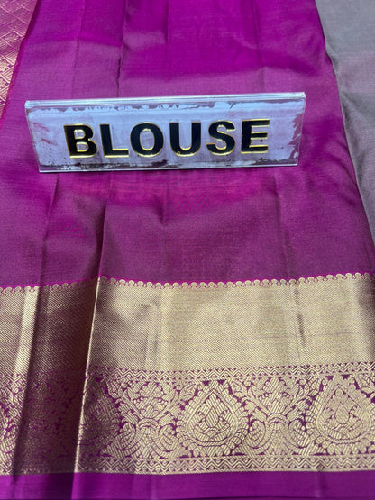 Pure Kanchipuram Silk Saree.