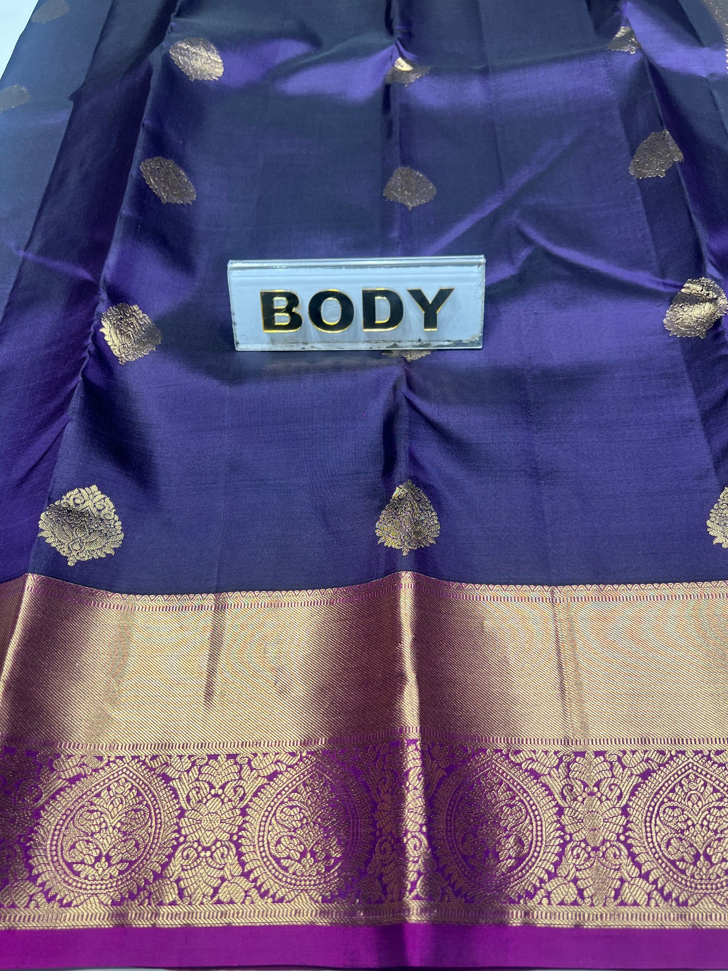 Pure Kanchipuram Silk Saree.