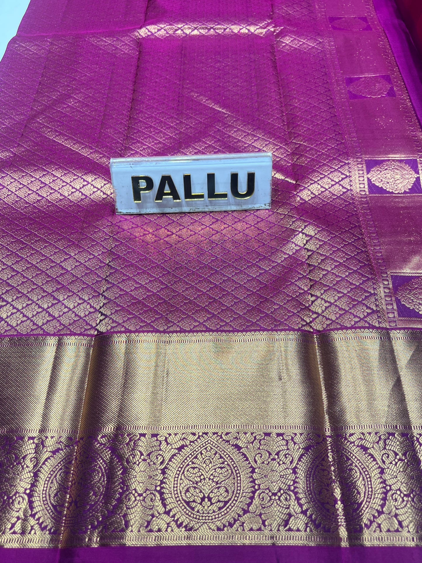 Pure Kanchipuram Silk Saree.