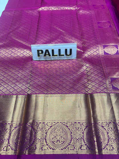 Pure Kanchipuram Silk Saree.