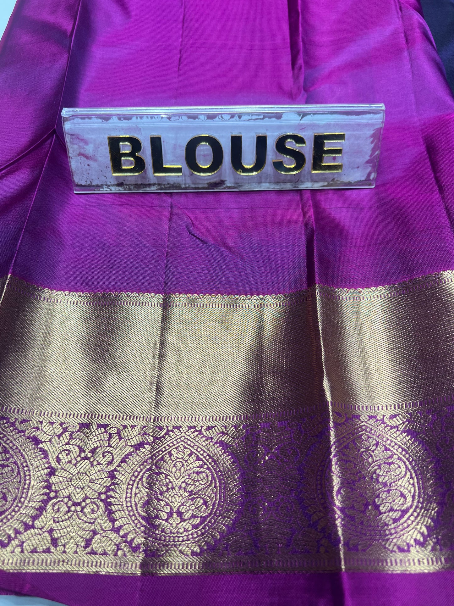 Pure Kanchipuram Silk Saree.