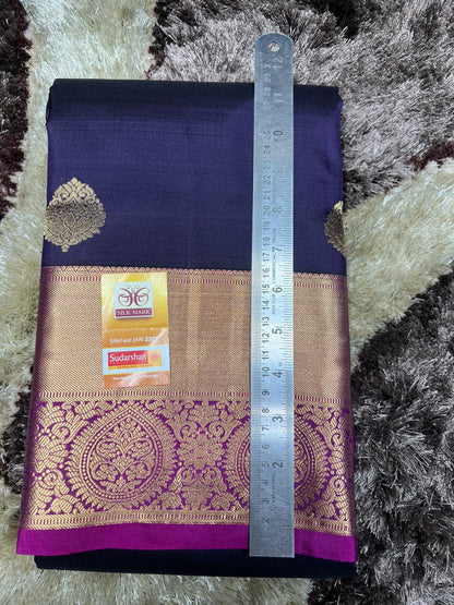Pure Kanchipuram Silk Saree.