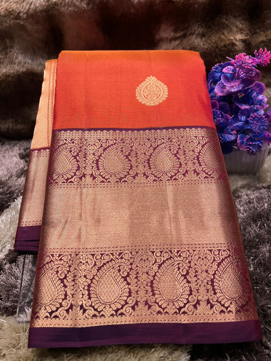 Pure Kanchipuram Silk Saree.
