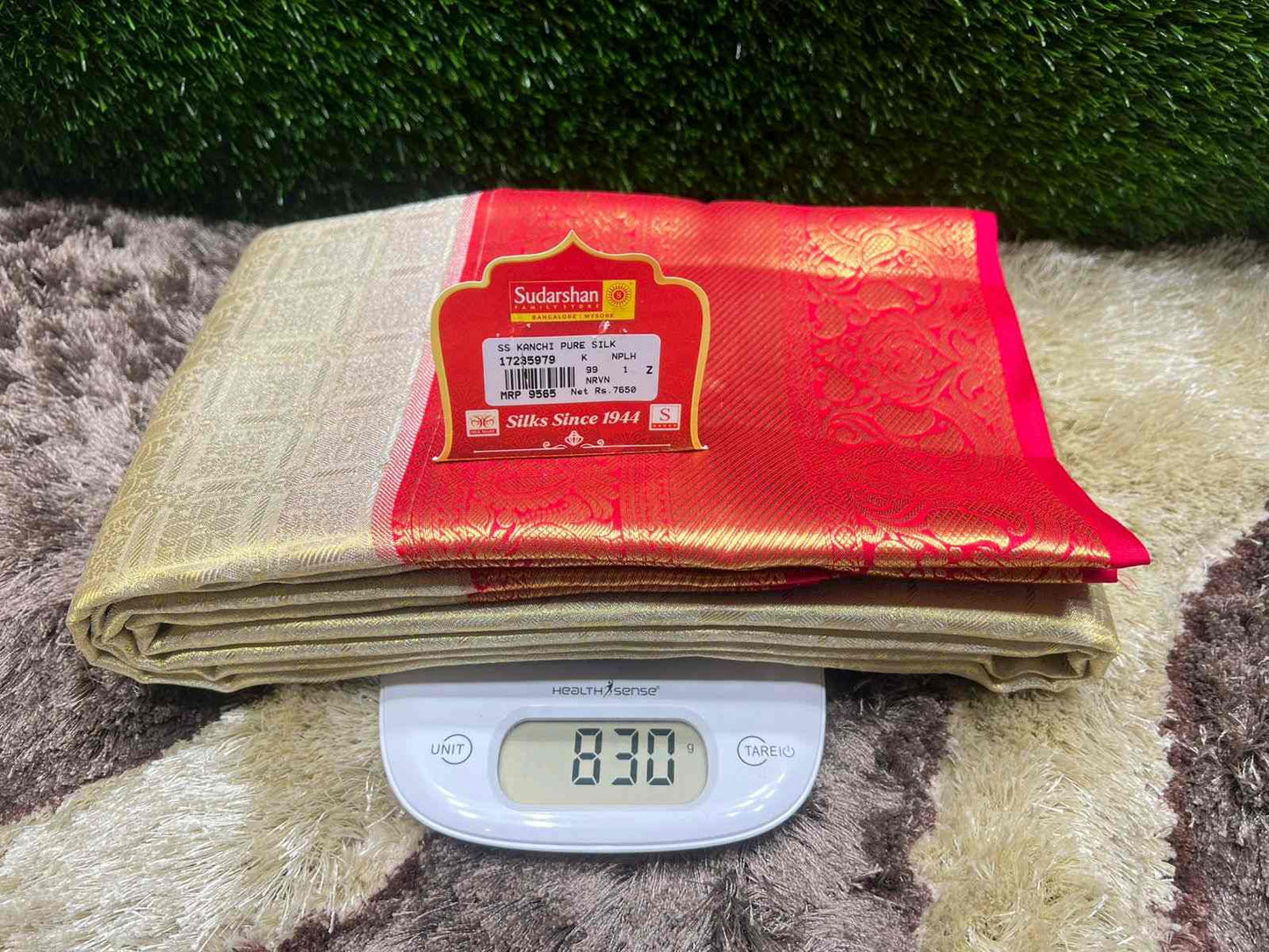 Pure Kanchipuram Silk Saree