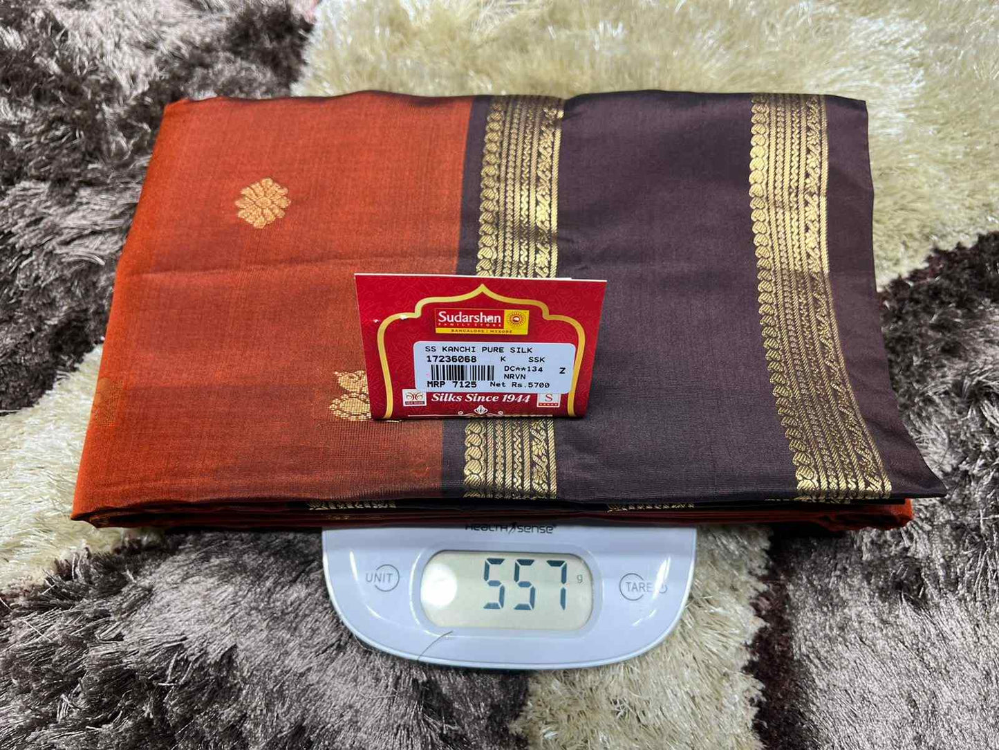 Pure Kanchipuram Silk Saree