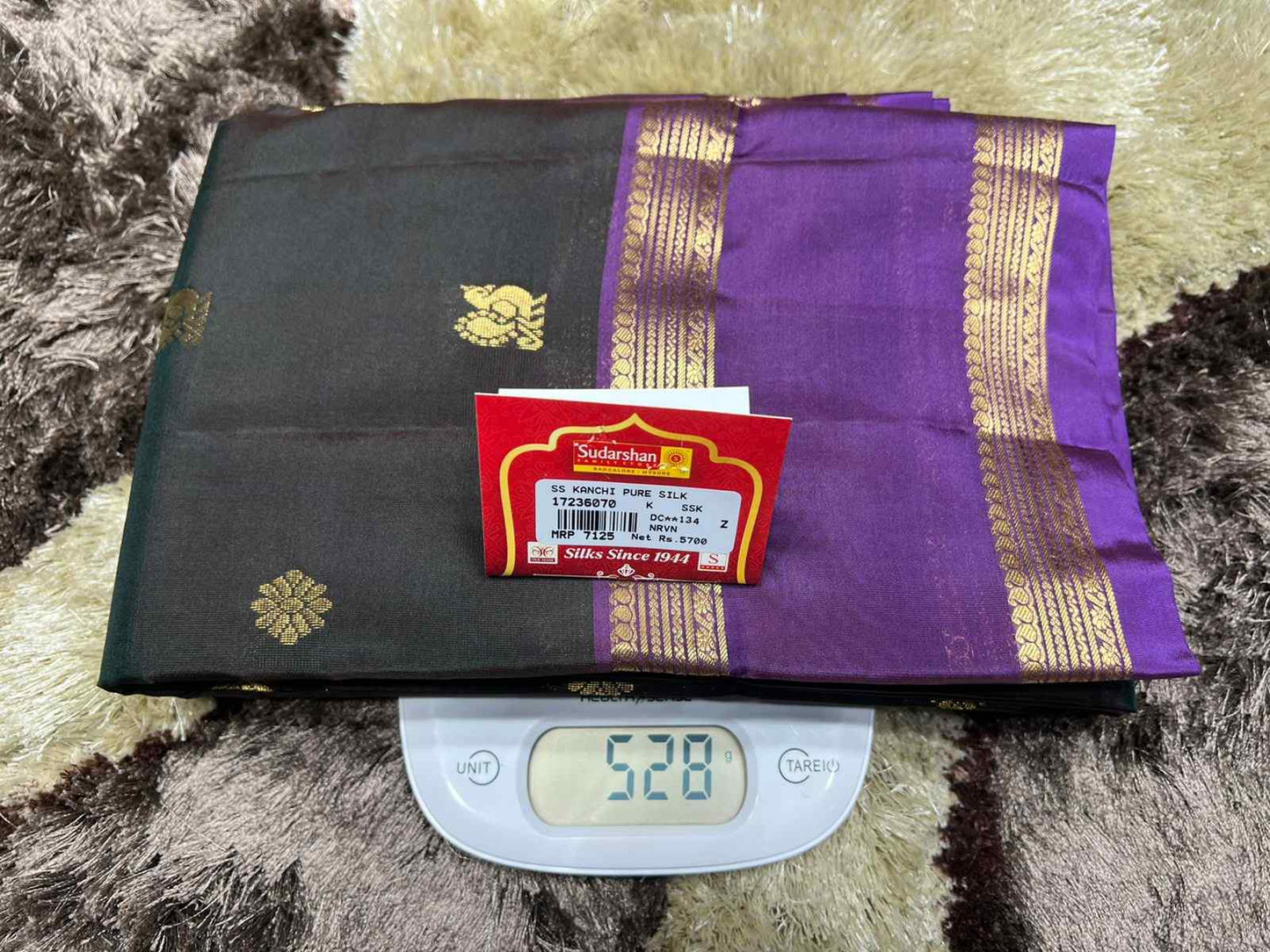Pure Kanchipuram Silk Saree