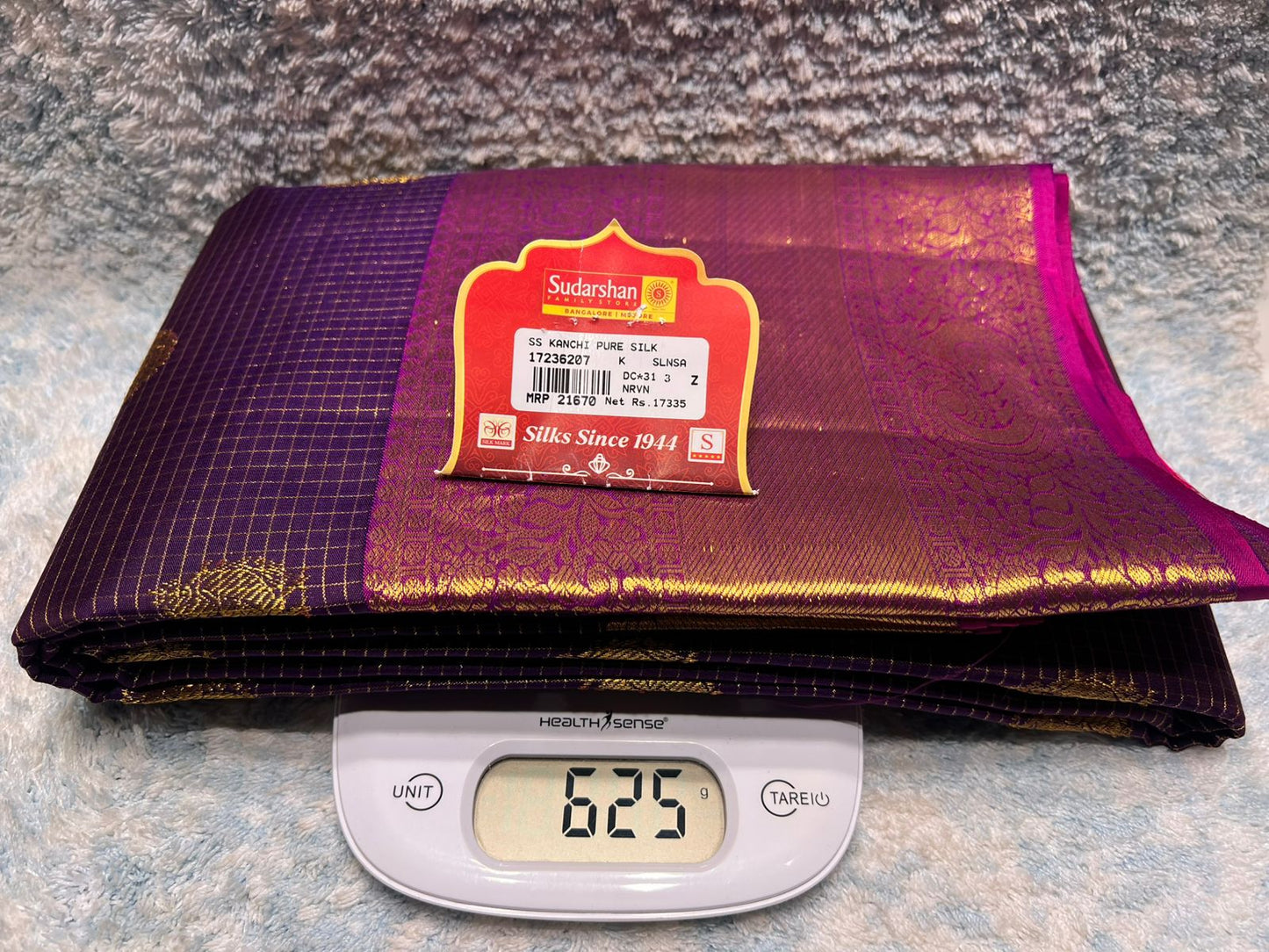 Pure Kanchipuram Silk Saree