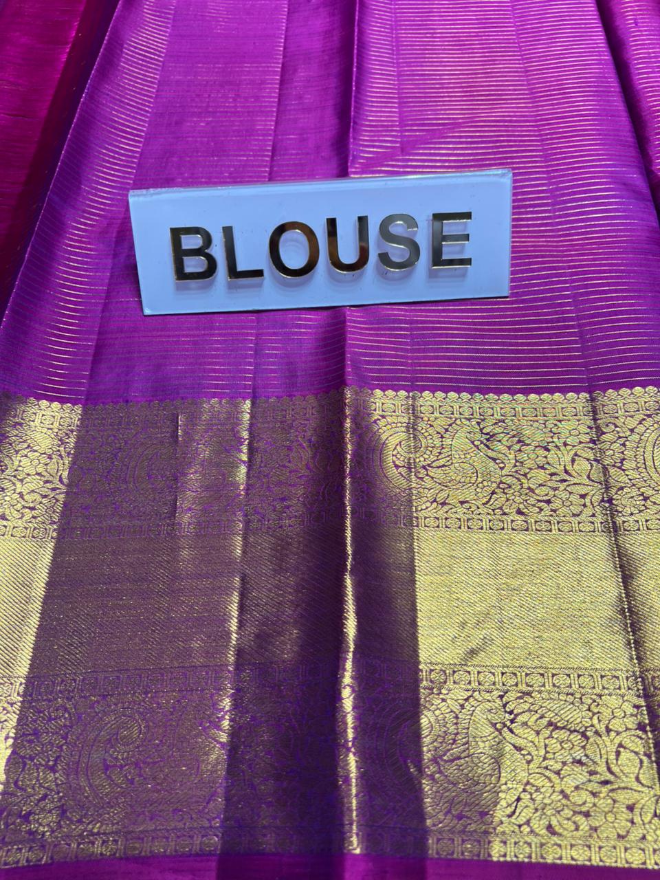 Pure Kanchipuram Silk Saree
