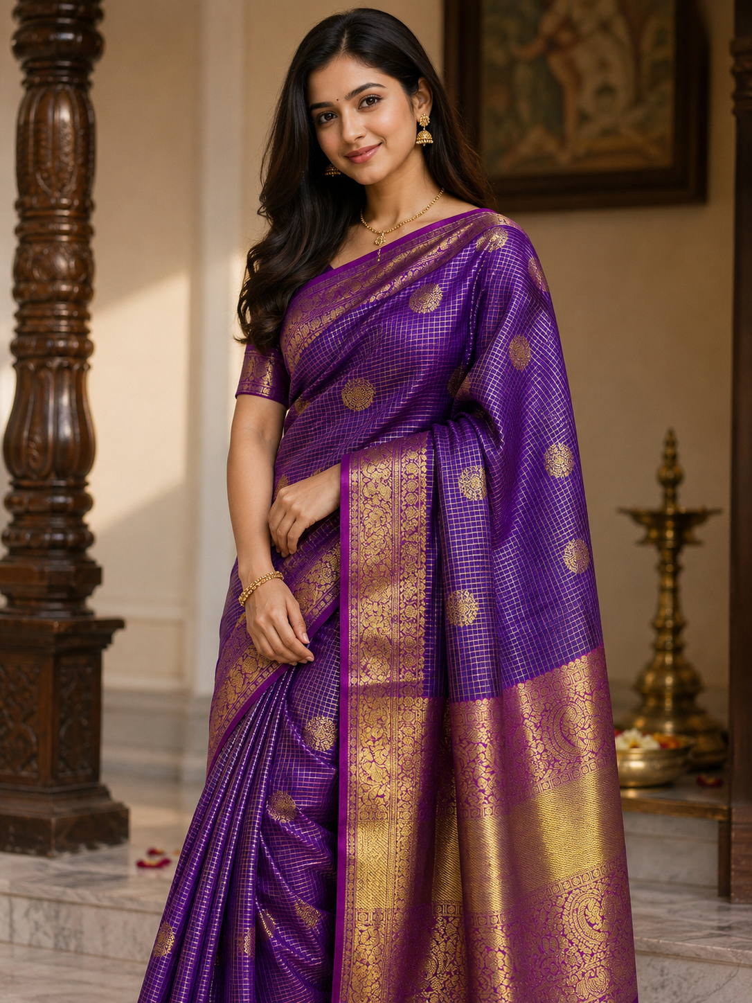 Pure Kanchipuram Silk Saree