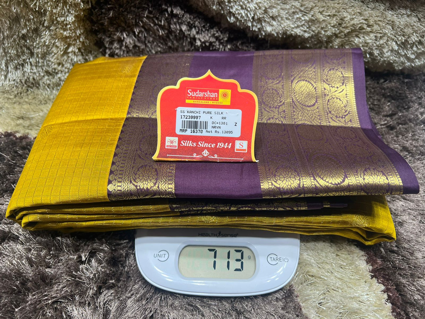 Pure Kanchipuram Silk Saree