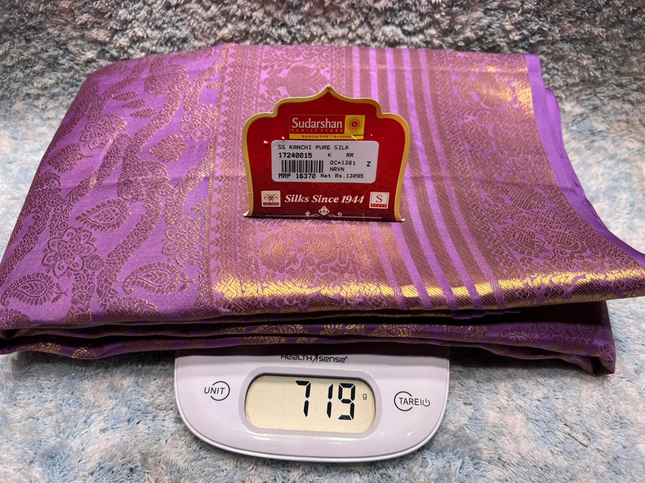 Pure Kanchipuram Silk Saree