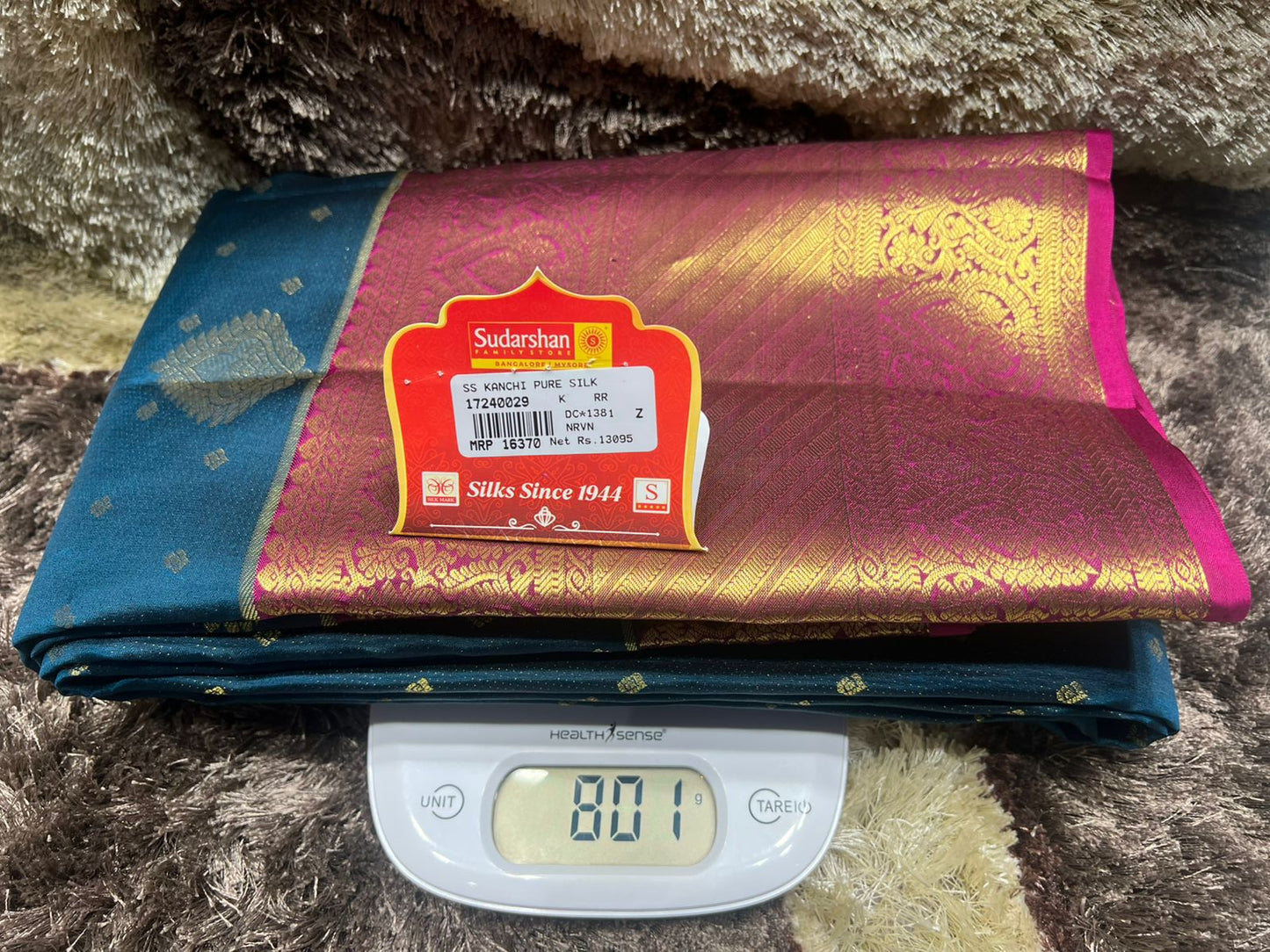 Pure Kanchipuram Silk Saree