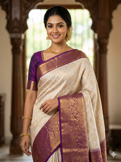 Pure Kanchipuram Silk Saree