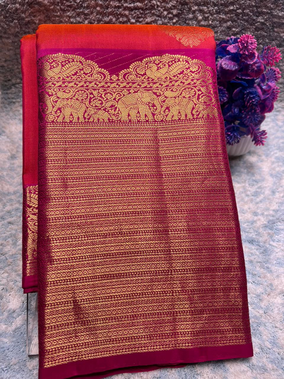 Pure Kanchipuram Silk Saree