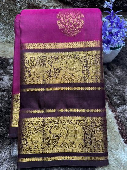 Pure Kanchipuram Silk Saree