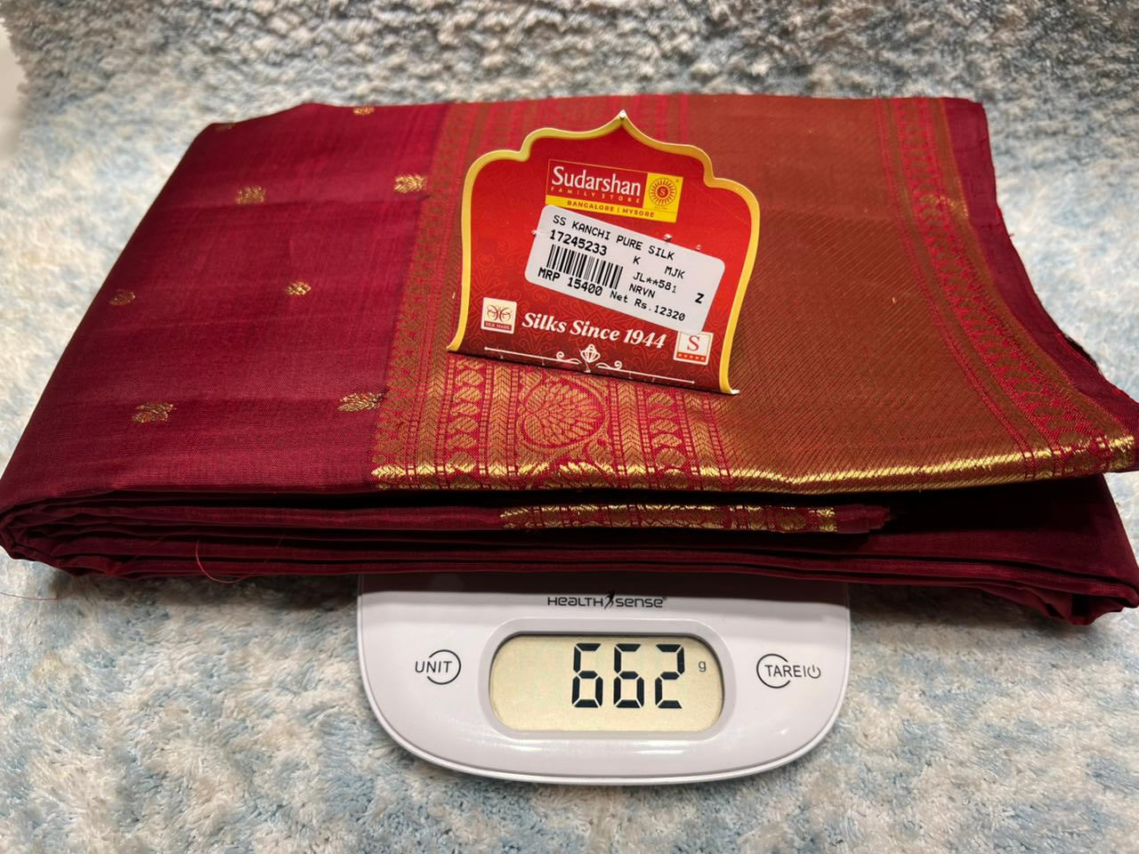 Pure Kanchipuram Silk Saree
