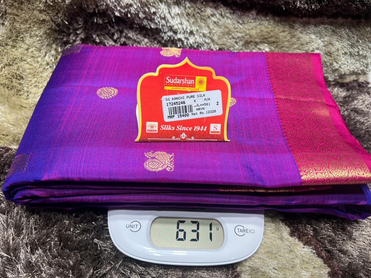 Pure Kanchipuram Silk Saree