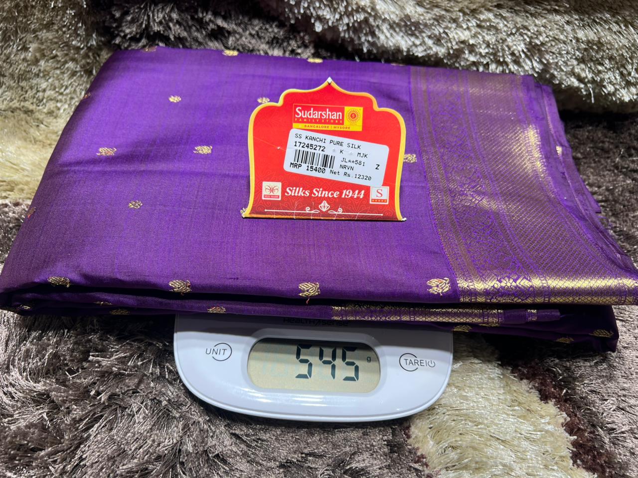 Pure Kanchipuram Silk Saree