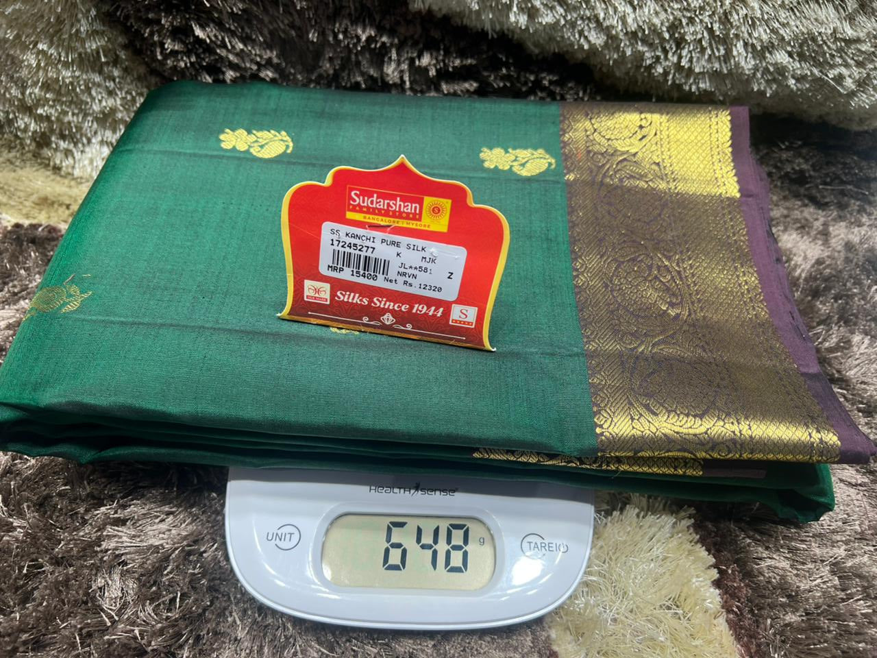Pure Kanchipuram Silk Saree