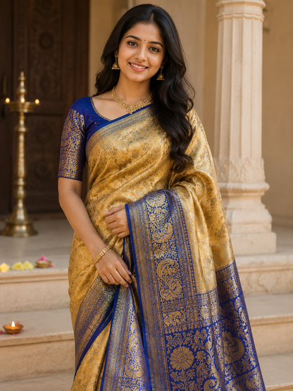 Pure Kanchipuram Silk Saree