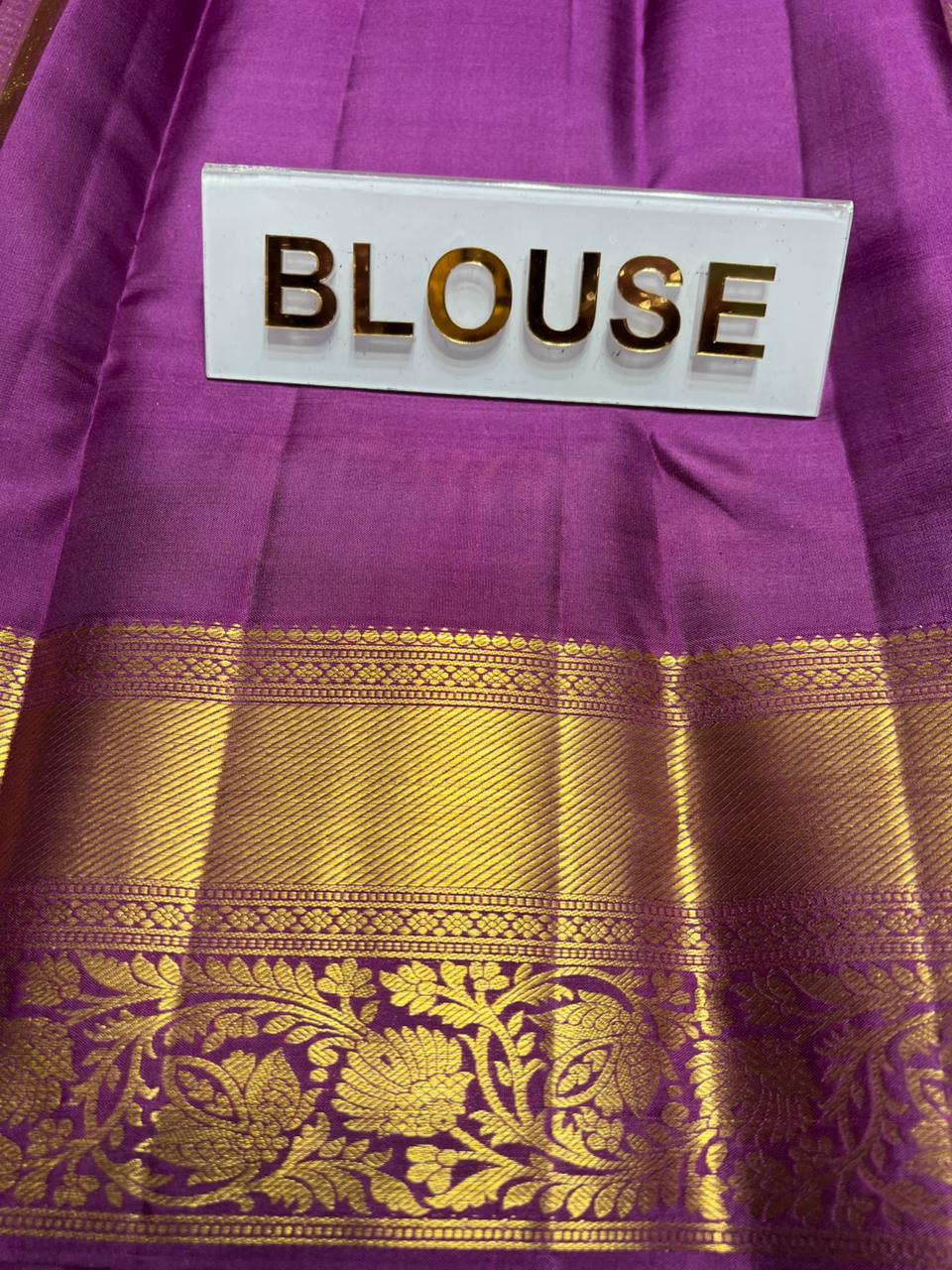 Pure Kanchipuram Silk Saree