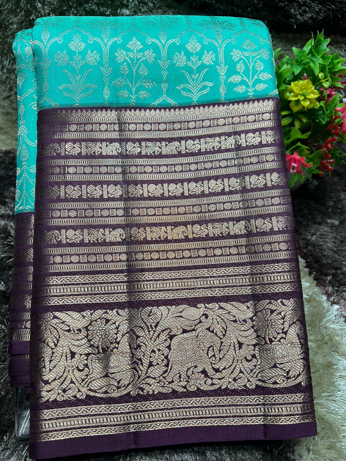 Pure Kanchipuram Silk Saree