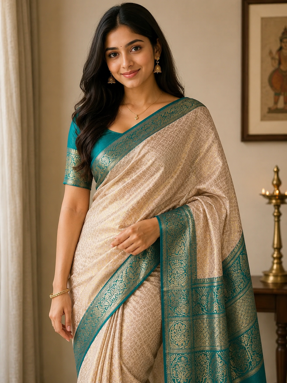 Pure Kanchipuram Silk Saree