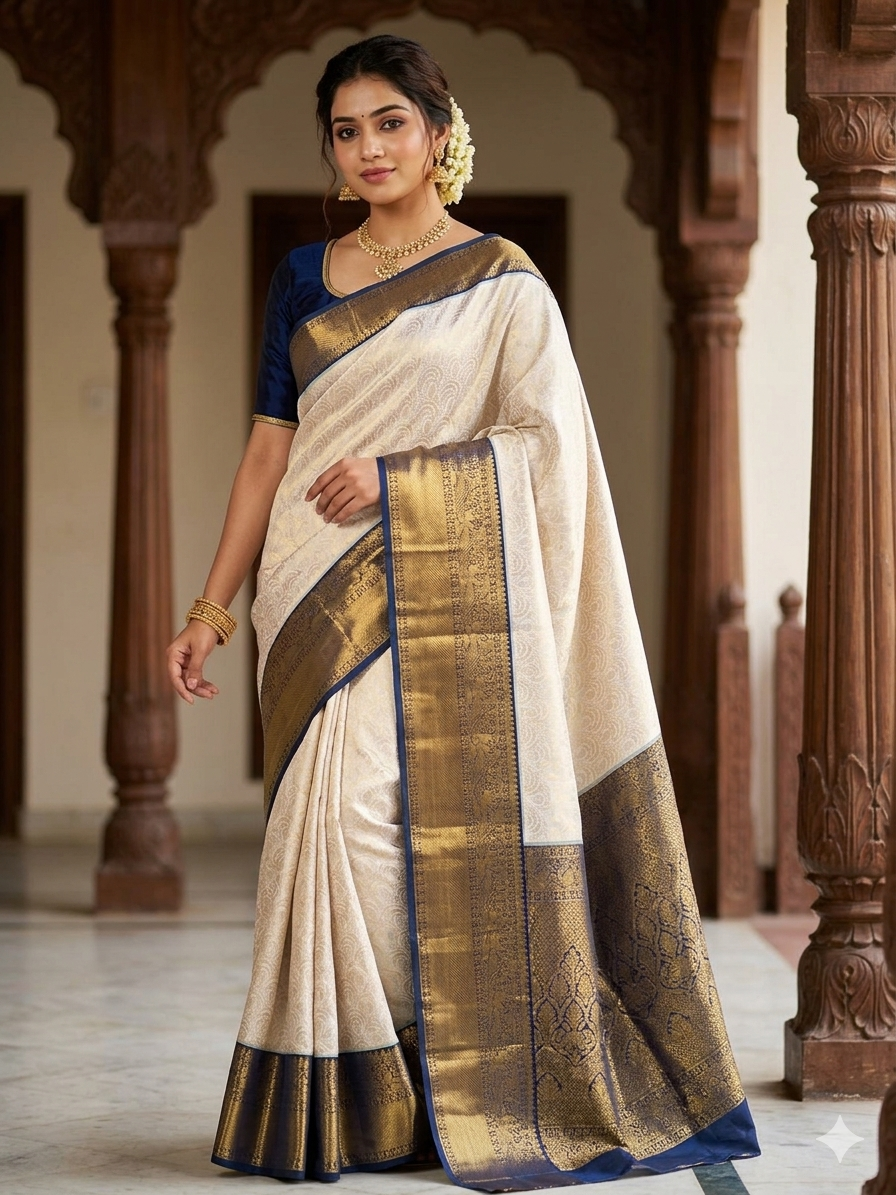 Pure Kanchipuram Silk Saree